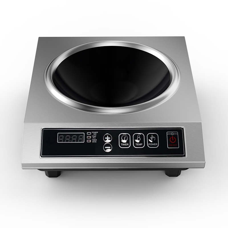 Induction Cooktop Portable - 3500W Concave Platte Commerciële Elektrische Inductiekookplaat
