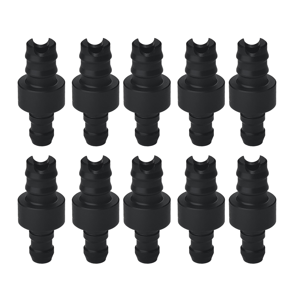 Kitchen Appliances Youtube - 10 stuks zwarte plastic melkslangconnector voor