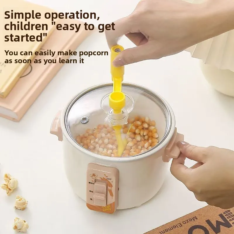 Kitchen Appliances For Gift - DIY Mini Kitchen Handbediende popcornmachine, semi-automatische