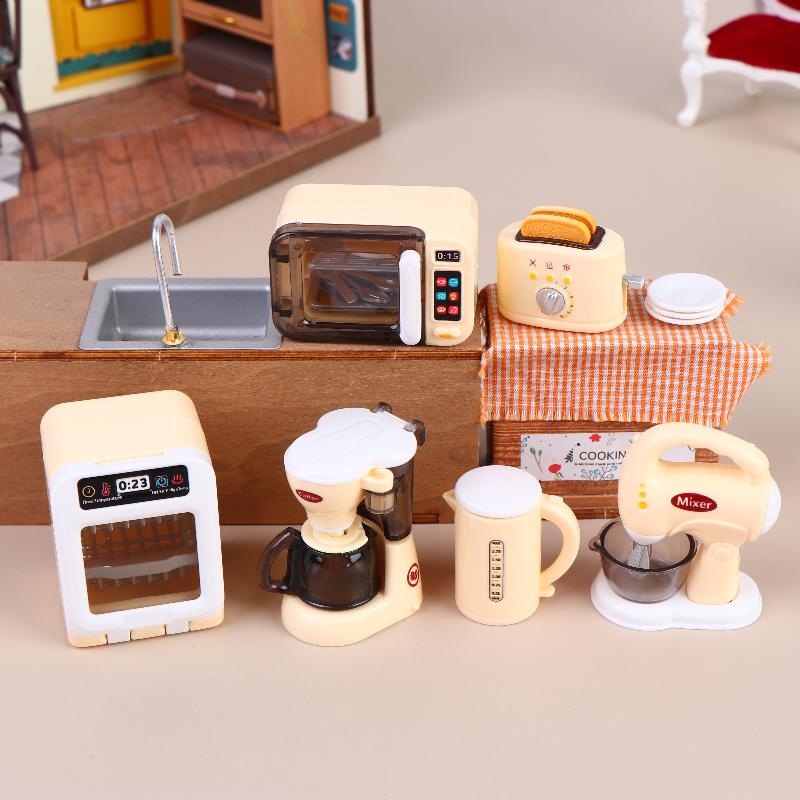 1 Set 1 12 Poppenhuisapparaat  - Kitchen Appliances For Kids recensie en prijs
