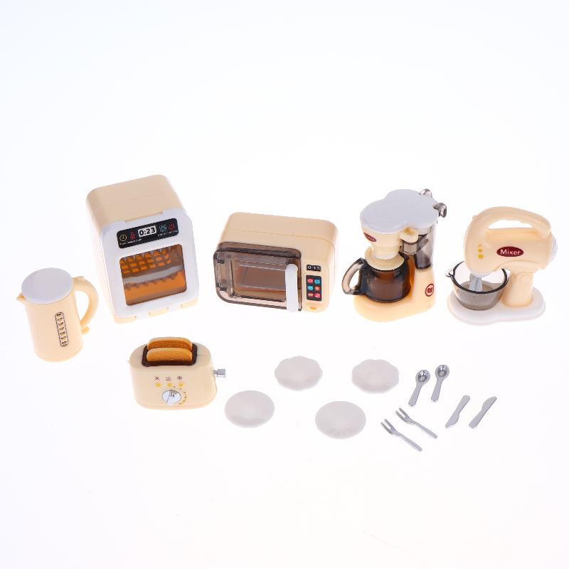 1 Set 1 12 Poppenhuisapparaat  - Kitchen Appliances For Kids recensie en prijs