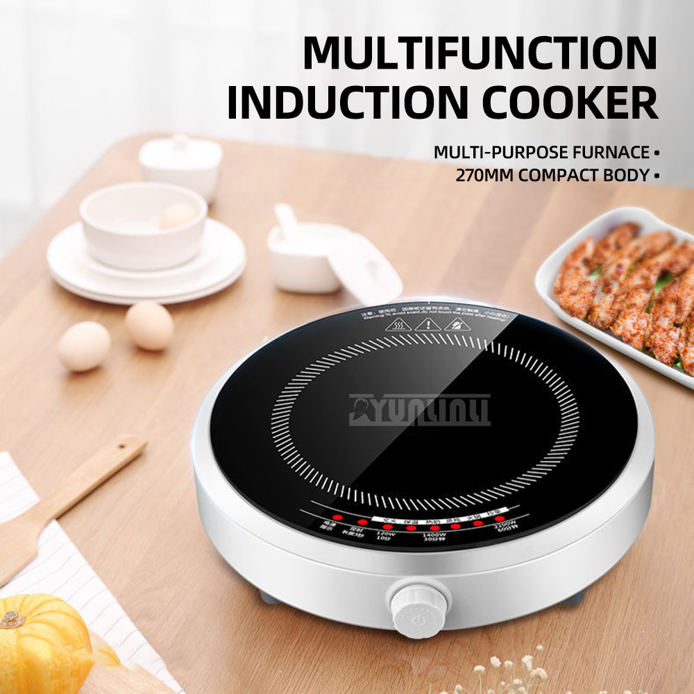 Ronde Smart Inductiekookplaat  - Induction Cooktop Portable recensie en prijs