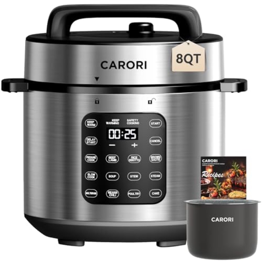 9-in-1 Elektrische Drukpan 100 - Instant Pot Pressure Cooker recensie en prijs