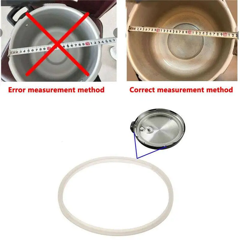 18-32cm Transparante Siliconen - Instant Pot Pressure Cooker recensie en prijs