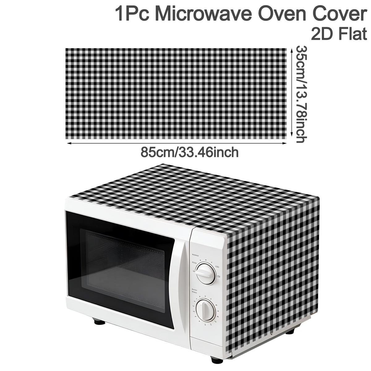 Zwart Wit Geruite Magnetron St - Kitchen Appliances Japan recensie en prijs