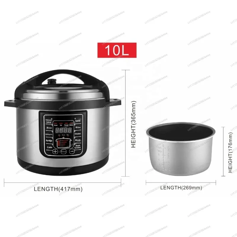 10L roestvrijstalen elektrisch - Instant Pot Pressure Cooker recensie en prijs