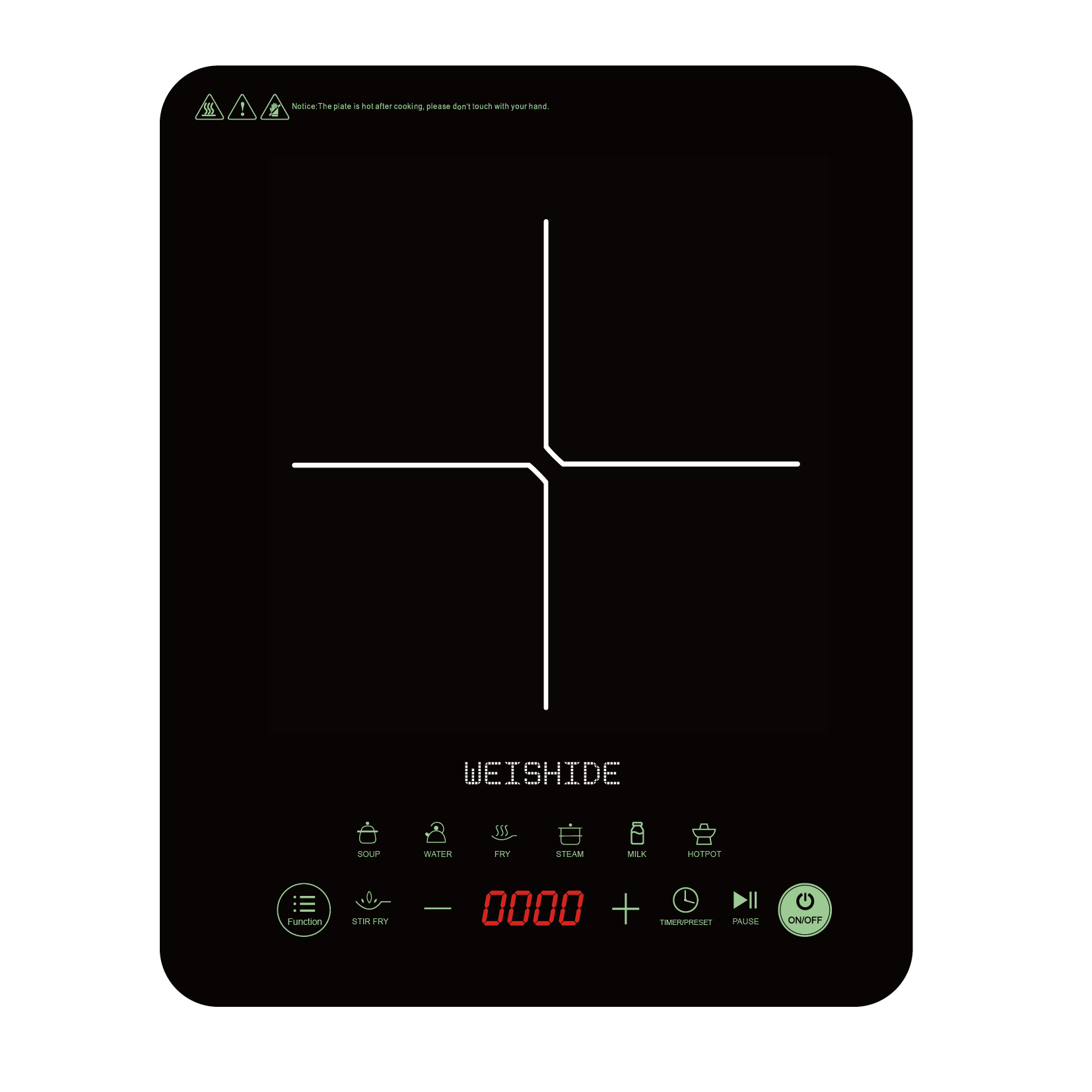 Multifunctionele inductiekookp - Induction Cooktop Portable recensie en prijs