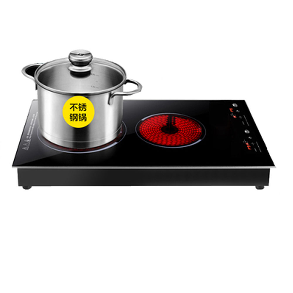 Elektrisch dubbel verwarmingsf - Induction Cooktop Portable recensie en prijs